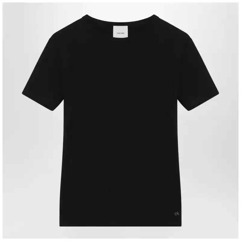 Calvin Klein Black ribbed T-shirt