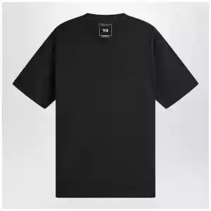 adidas Y-3 Black T-shirt with logo