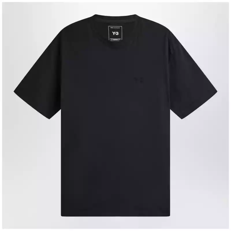 adidas Y-3 Black T-shirt with logo