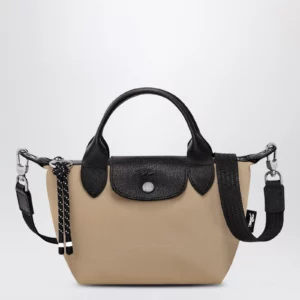 Longchamp XS Le Pliage Energy bag with handle argile
