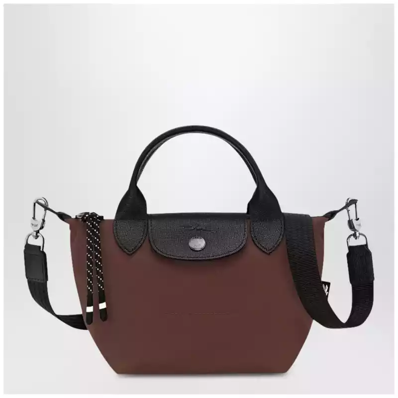 L1500HSR_T_LONG-742.a Longchamp XS Le Pliage Energy bag with handle in cacao colour