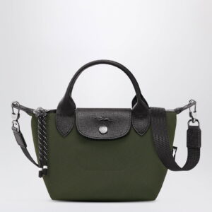 Longchamp XS Le Pliage Energy bag with handle khaki