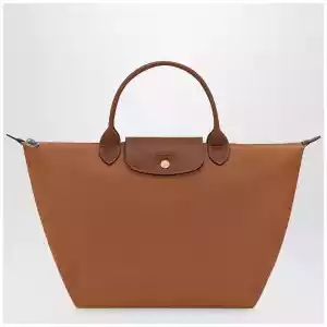 Longchamp Le Pliage Original M bag Cognac