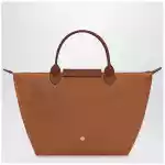 Longchamp Le Pliage Original M bag Cognac
