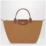 Longchamp Le Pliage Original M bag Chamois