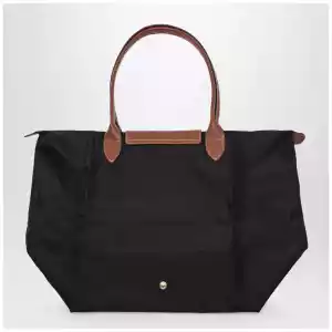 Longchamp Black Le Pliage Original L bag