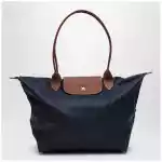 Longchamp Marine blue Le Pliage Original L bag