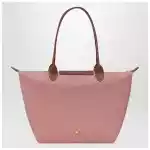Longchamp Pink Le Pliage Original L bag