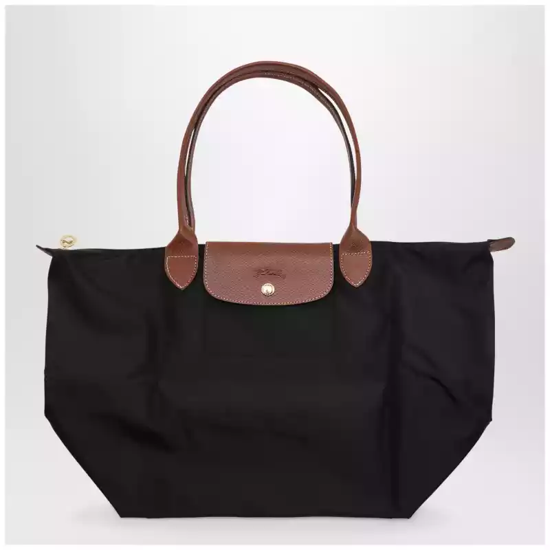 Longchamp Black Le Pliage Original M bag