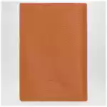Longchamp Le Foulonné amber-coloured passport case