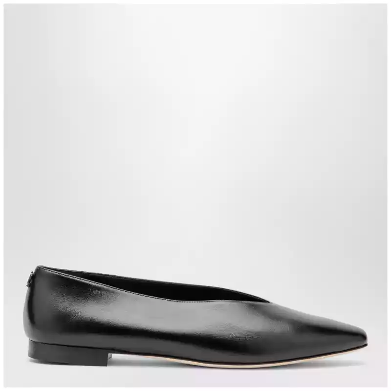 Jimmy Choo Margot ballet flats in black leather