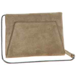 Brunello Cucinelli Monile Suede Clutch Bag