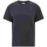 Brunello Cucinelli Shiny Tab T-shirt