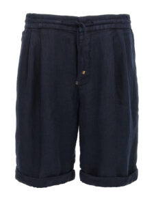 Brunello Cucinelli Linen Bermuda Shorts