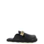Moschino Leather Sabots