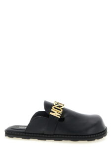 Moschino Leather Sabots