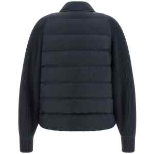 Brunello Cucinelli Shiny Flap Detail Down Jacket
