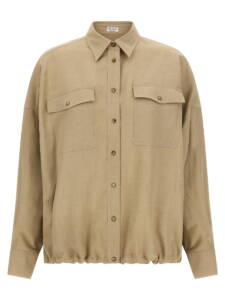 Brunello Cucinelli Fluid Twill Shirt
