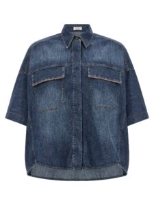 Brunello Cucinelli Lightweight Denim Shirt