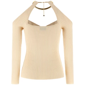 Elisabetta Franchi Necklace Sweater