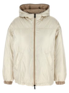 Brunello Cucinelli Laminated Reversible Down Jacket