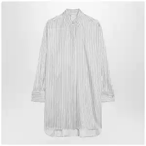 Max Mara Oversized striped silk shirt
