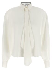 Brunello Cucinelli Shiny Collar Shirt