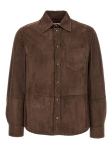 Brunello Cucinelli Suede Overshirt