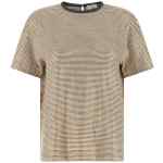 Brunello Cucinelli Shiny Collar Detail T-shirt