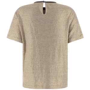 Brunello Cucinelli Shiny Collar Detail T-shirt
