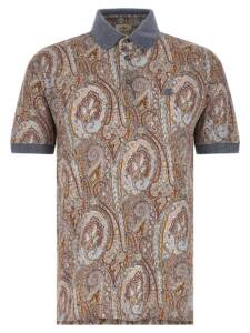 Etro Arnica Paisley Polo Shirt