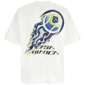 Casablanca Flaming Tennis Ball T-shirt