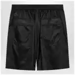 Moncler + Rick Owens Black drawstring kilt Shorts
