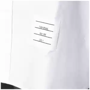 Thom Browne White cotton button-down shirt