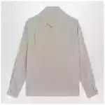 Max Mara Rock beige silk blouse with scarf