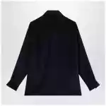Max Mara Navy blue silk shirt