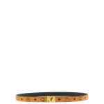 Mcm Logo Buckle Belt.