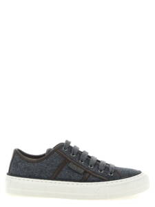 Brunello Cucinelli Shiny Tab Sneakers
