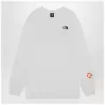The North Face White T-shirt with TNF X Yinka Ilori print