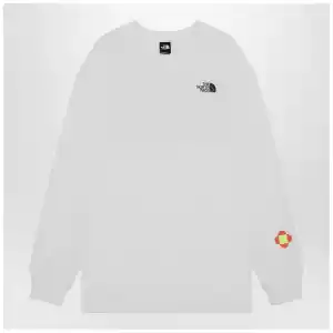The North Face White T-shirt with TNF X Yinka Ilori print