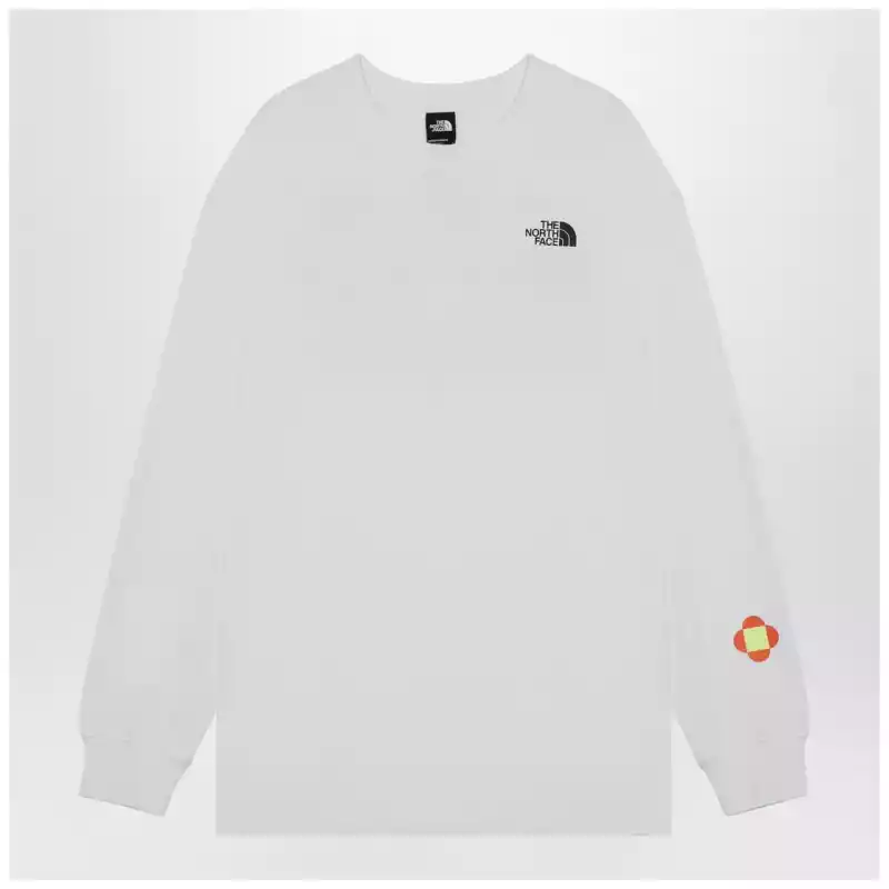 The North Face White T-shirt with TNF X Yinka Ilori print