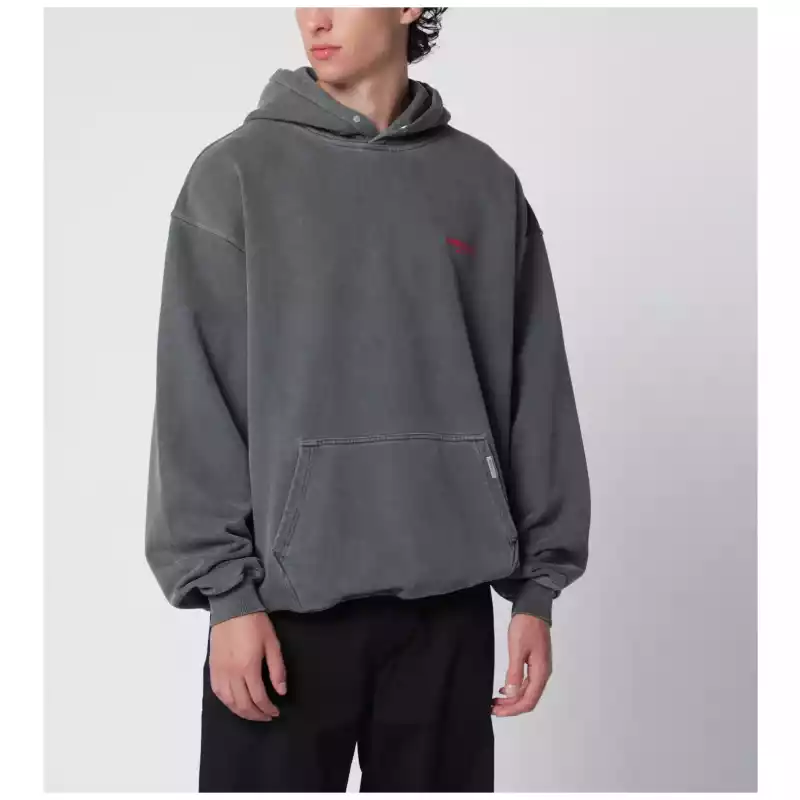 Represent Washed black hoodie