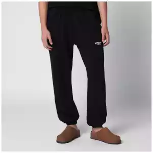 Represent Black cotton jogging trousers
