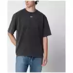 Off White Off-White™ Off-White washed black T-shirt with OFF logo