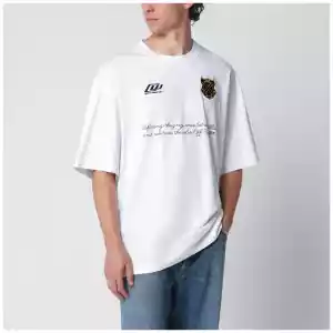 Off White Off-White™ Off-White white T-shirt with logo prints
