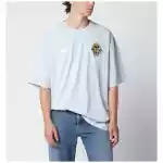 Off White Off-White™ Off-White light blue T-shirt with logo prints