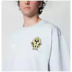 Off White Off-White™ Off-White light blue T-shirt with logo prints
