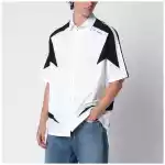 Off White Off-White™ Off-White white/black Race Logo Star bowling shirt