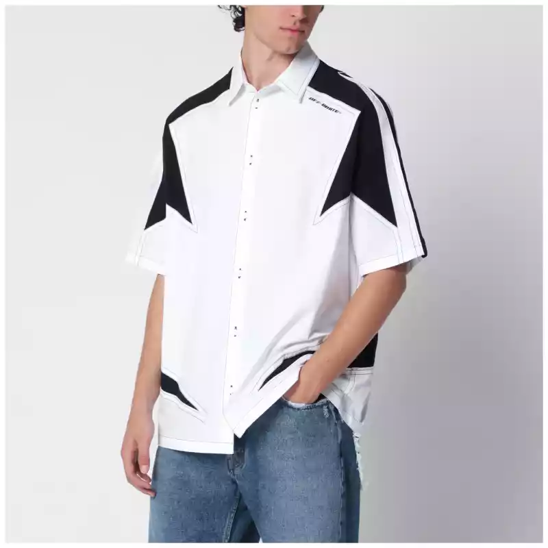 OMGG01HS26FAB001_S_OFFW-1000.a Off White Off-White™ Off-White white/black Race Logo Star bowling shirt