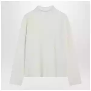 Max Mara Ivory cashmere-blend sweater